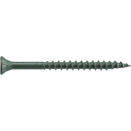 Deck Plus Green Deck Screws (#10 x 3-1/2 in.)