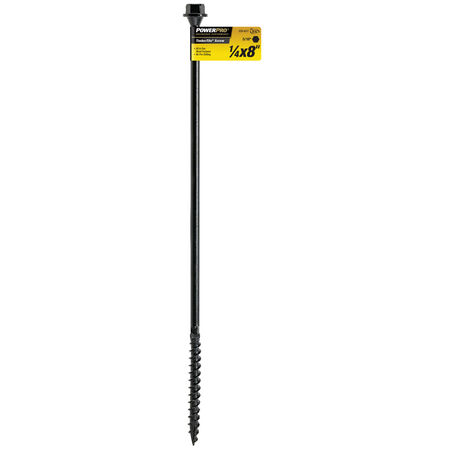 Power Pro TimberTite Structural Screws (1/4 in. x 8 in.) - 1 pc
