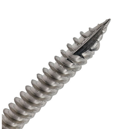 Power Pro 316SS Heavy Duty TimberWood Structural Screws (3/8 in. x 4 in.) - 1pc