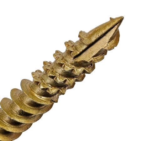 Power Pro Bronze Structural Lag Screws (5/16 in. x 3-1/2 in.) - 1 pc