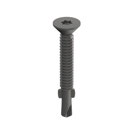 Power Pro Premium Star Drive Flat Sheet Metal Screws (1/4 in.-20 � 3-1/2 in.) - 25 pc