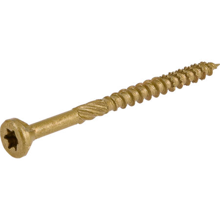 Power Pro Premium Bronze Exterior Wood Screws (#9 x 2-1/2 in.) - 2500 pc