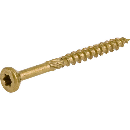 Power Pro Premium Bronze Exterior Wood Screws (#8 x 2 in.) - 3000 pc