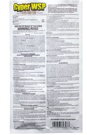 Cyper WSP Insecticide 4 x 9.5 Grams Packet