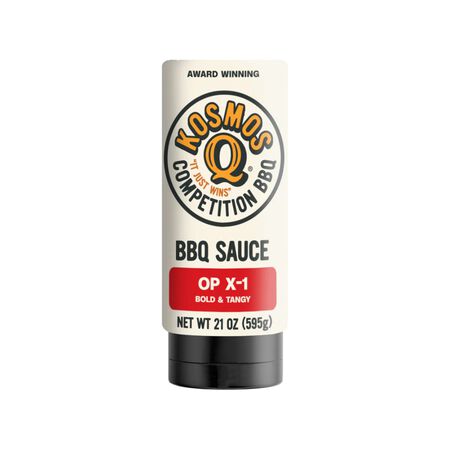 Kosmos Q OP X-1 BBQ Sauce 21 oz.