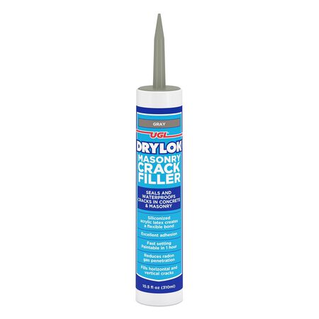 Drylok Gray Latex Masonry Crack Filler 10.5 oz