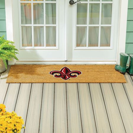 Evergreen University of Louisiana at Lafayette Extra Large Full Color Coir Mat, 60 in. x 24 in.