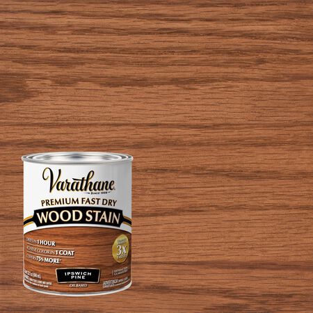 Varathane Premium Ipswich Pine Oil-Based Fast Dry Wood Stain 1 qt