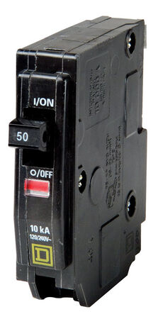 Square D QO 50 amps Plug In Single Pole Circuit Breaker