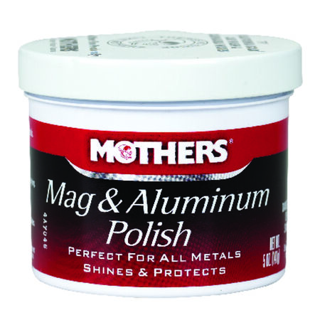 Mothers Mag & Aluminum Polish Paste Automobile Polish 5 oz. For Metals