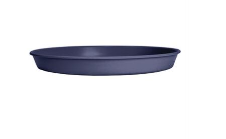 HC companies 8 in. Prima Saucer Twilight Blue