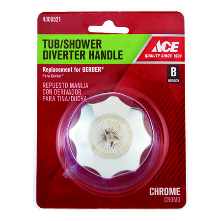 Ace For Gerber Chrome Tub and Shower Faucet Handles