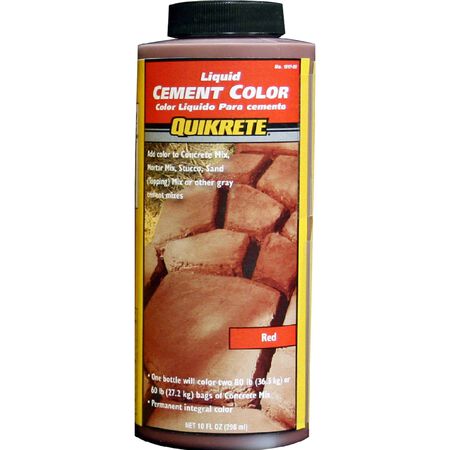 Quikrete Liquid Cement Color 10 oz Red