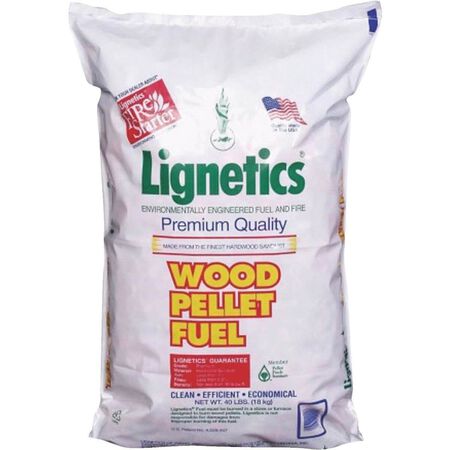 Lignetics Wood Pellet Fuel 40lb bag