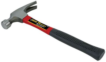 Steel Grip 16 oz. Strike Face Fiberglass Rip Claw Hammer Forged Steel