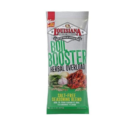 Louisiana Fish Fry Products Herbal Overload Boil Booster 8 oz