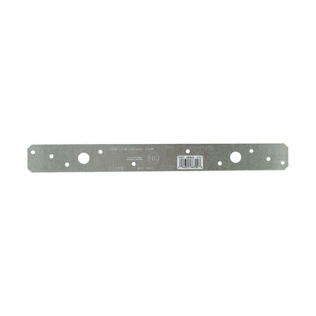 Simpson Strong-Tie Galvanized Steel Strap 12 in. H x 1-1/4 in. W 20 Ga.