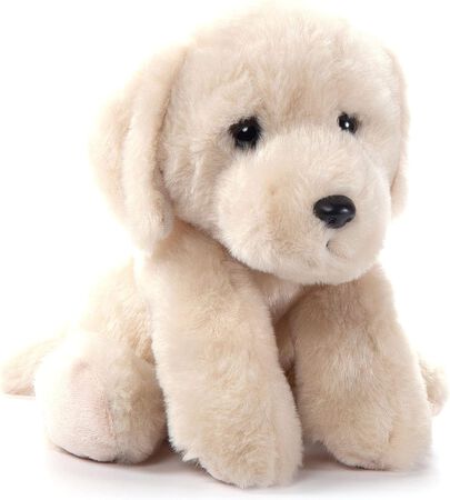 The Petting Zoo Yellow Lab Dog Stuffed Animal Plushie 9 in.