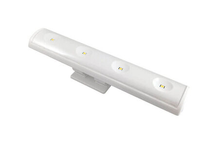 Westek 7.5 in. L White Battery LED Pivot and Swivel Light 70 lumens