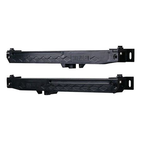 National Hardware Matte Black Plastic Soft Close Kit 1 pc