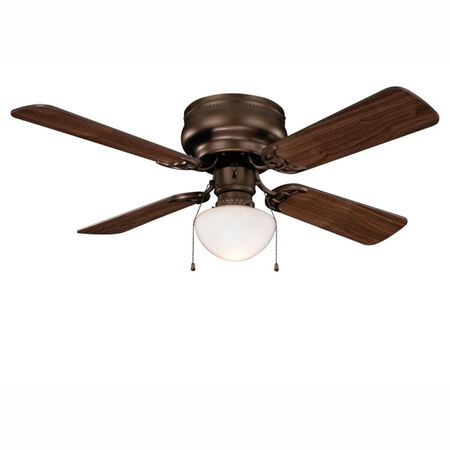 Boston Harbor Ceiling Fan, 4-Bladе Venetian Bronze Housing 42 in. Sweep