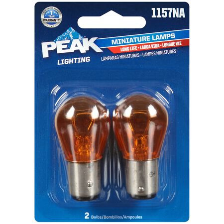 Peak Incandescent Parking/Stop/Tail/Turn Miniature Automotive Bulb 1157NA
