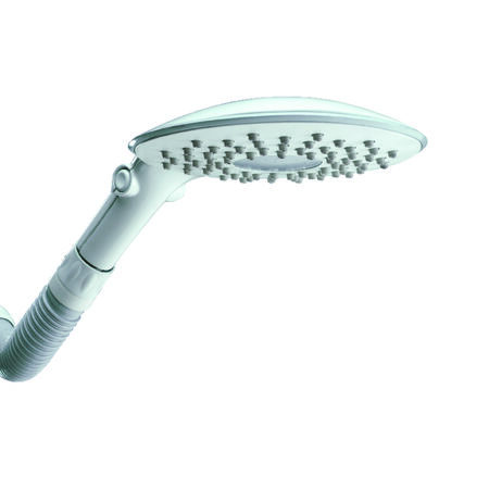 Waterpik RainFall White 2 settings Showerhead 1.8 gpm