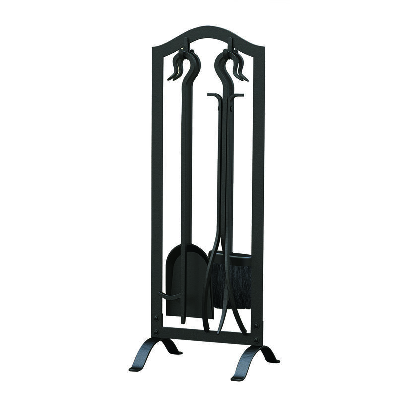 Panacea Antique Steel Fireplace Tool Set Indoor And Outdoor