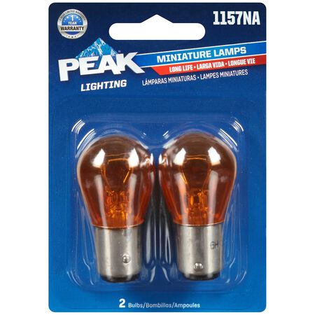 Peak Incandescent Parking/Stop/Tail/Turn Miniature Automotive Bulb 1157NA