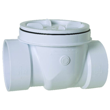 Sioux Chief ProCheck 4 in. D X 4 in. D Slip Plastic Swing Valve