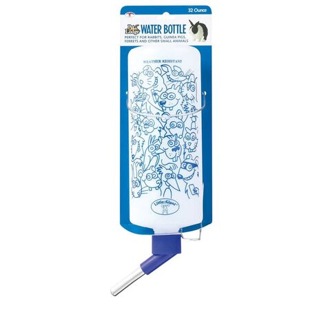 Pet Lodge Plastic Rabbit Feeder 11 in. H X 3 in. W X 4 in. D