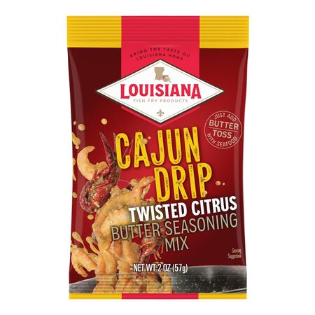 Louisiana Fish Fry Twisted Citrus Seasoning 2 oz.
