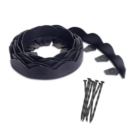 Dimex EasyFlex 20 ft. L Plastic Black Landscape Edging Kit