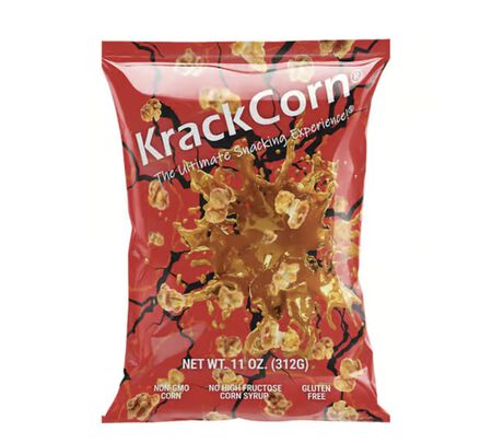 KrackCorn Popcorn 11 oz Bagged