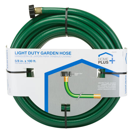 Home Plus 5/8 in. D X 100 ft. L Light Duty Garden Hose Green