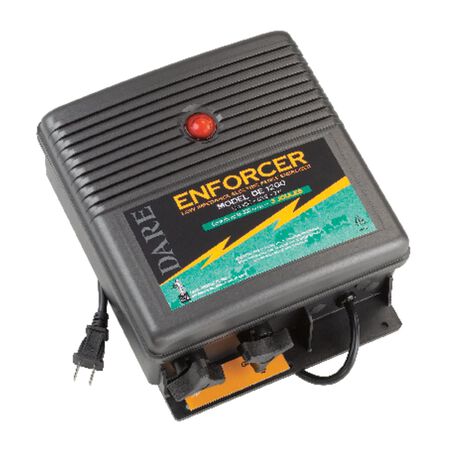 Dare Enforcer Series 110 V Electric-Powered Fence Energizer 300 acre Black