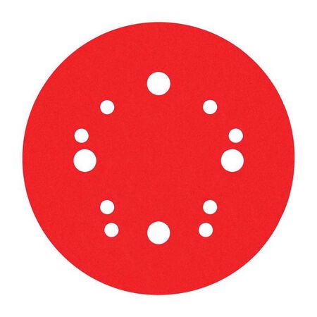 Diablo 5 in. Ceramic Blend Hook and Lock Sanding Disc 80 Grit Coarse 15 pk