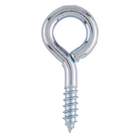 Ace 9/32 in. D X 2-5/16 in. L Zinc-Plated Steel Screw Eye 120 lb. cap. 3 pk