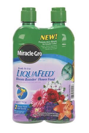 Miracle-Gro LiquaFeed Bloom Booster Refill Plant Food 2-16 oz.