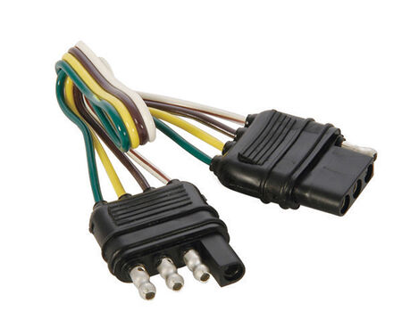 Hopkins 4 Flat Trailer Wiring Extension 12 in.