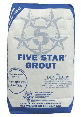 Five Star 50 lb. Grout