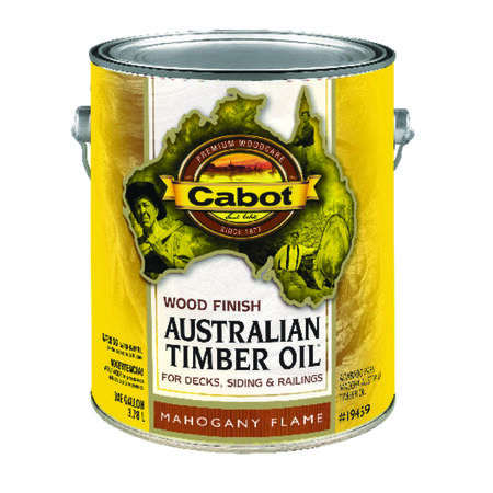 Cabot Australian Timber Oil Low VOC Transparent Mahogany Flame Australian Timber Oil 1 gal