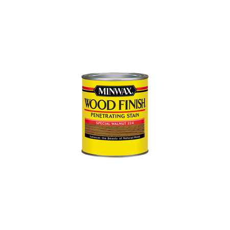 Minwax Wood Finish Semi-Transparent Special Walnut Oil-Based Penetrating Wood Stain 0.5 pt
