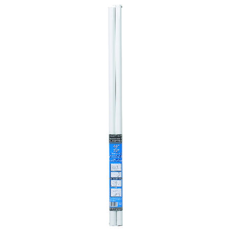 John Sterling Heavy Duty 72 in. L X 1-1/4 in. D Adjustable Powder Coated Steel Closet Rod