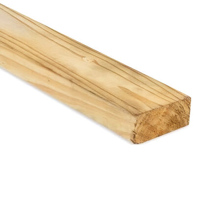 2 in. x 4 in. x 20 ft. #2 Yellow Pine