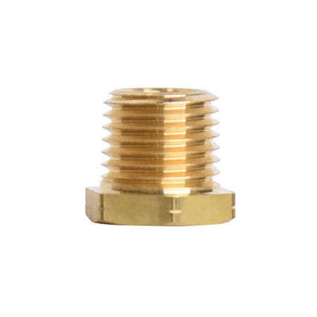 ATC 1/4 in. MPT 1/8 in. D FPT Brass Hex Bushing