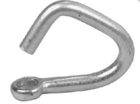 Koch Industries 5/16 in Cold Shut, High Carbon Steel, Zinc Finish, 1250 lb