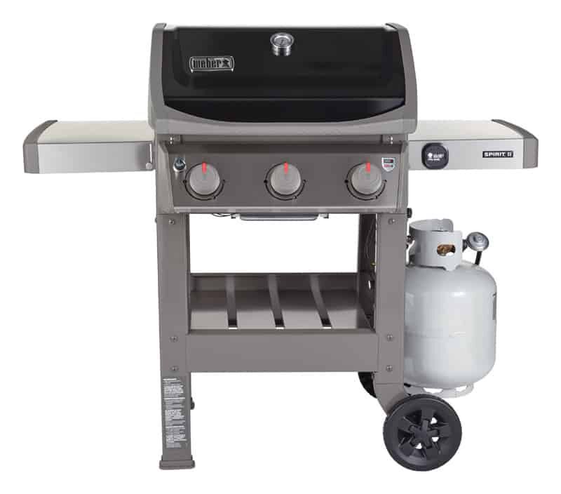 Weber Spirit II E310 Liquid Propane Freestanding Grill Black 3 Stine