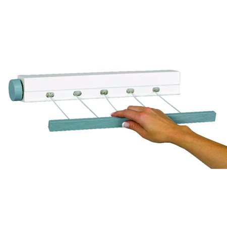 Household Essentials Sunline 16.5 in. Plastic Retractable Clothesline