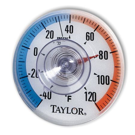 Taylor Dial Thermometer Plastic 3.5 in.